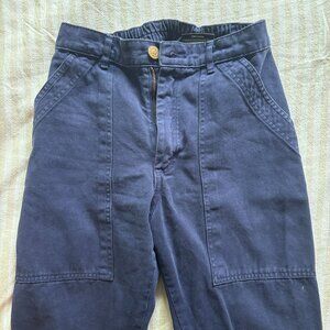 Pencil Pants - Dark Blue